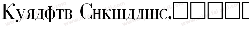 Rezland Cyrillic字体转换